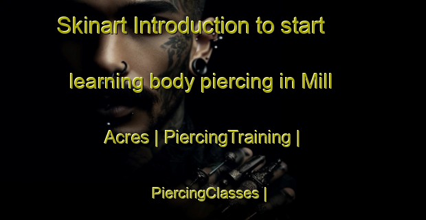 Skinart Introduction to start learning body piercing in Mill Acres | PiercingTraining | PiercingClasses | SkinartTraining-United States